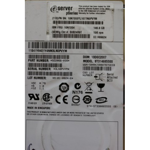 E Server HDD ST3146855SS Hard drive 36.4 GB